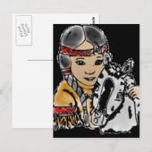 Native Friends Briefkaart (Voorkant / Achterkant)
