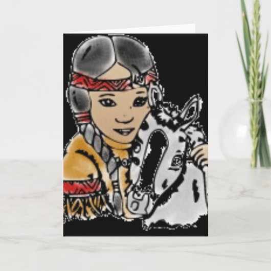 Native Friends Kaart (Voorkant)