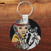 Native Friends Sleutelhanger (Voorkant)