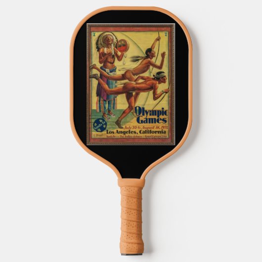 "Native Games 1932" Pickleball Paddle (Voorkant)