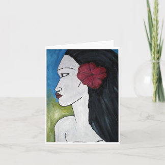 Native Girl Kaart