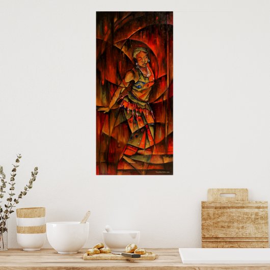 Native Groove II Poster (Keuken)