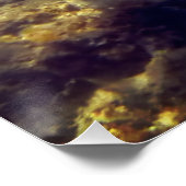 Native Hawaiian schildpad Perfect Poster (Hoek)