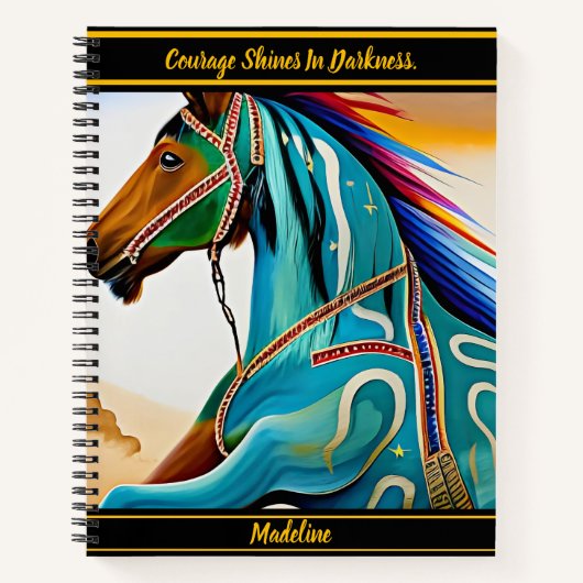 Native Heritage Notitieboek: Artistic Flair Notitieboek (Voorkant)