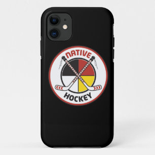 Native Hockey Phone Case