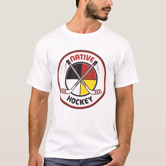 Native Hockey T-Shirt (Voorkant)
