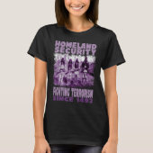 Native Homeland Security Fighting Terrorism Since T-shirt (Voorkant)