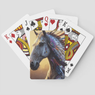 Native Horse Pokerkaarten