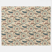 Native-Inspired Blanket Cozy Heritage dromenvanger Fleece Deken (Voorkant (Horizontaal))