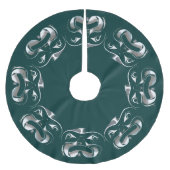 Native kerstboom Skirt Tribal Haida Decor Rok (Voorkant)