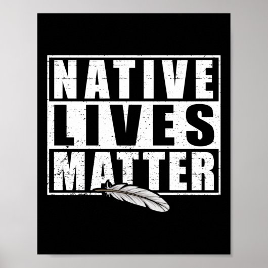 Native leeft inheemse Amerikaanse dag vistuig Poster (Voorkant)