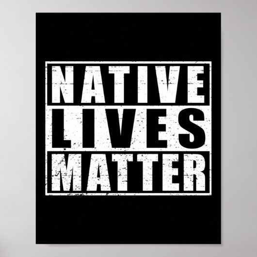 Native leeft inheemse Amerikaanse dag vistuig Poster (Voorkant)