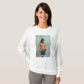 Native Man Named Lone Elk T-shirt (Voorkant volledig)