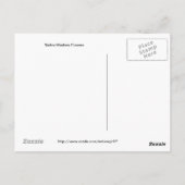 Native Mayhaw Flowers Briefkaart (Achterkant)