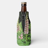 Native Minnesota Pink Lupine Flesjeskoeler (Fles Achterkant)