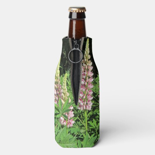 Native Minnesota Pink Lupine Flesjeskoeler (Fles Achterkant)