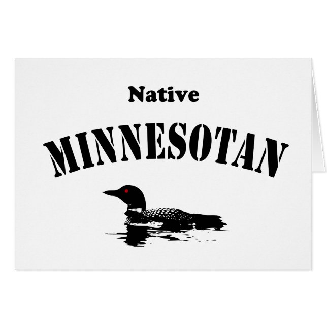 Native Minnesotan (Voorkant Horizontaal)