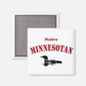 Native Minnesotan Magneet (Voorkant / Achterkant)