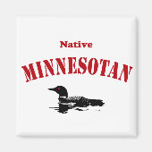 Native Minnesotan Magneet (Voorkant)