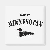 Native Minnesotan Magneet (Voorkant)