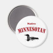 Native Minnesotan Magneet (Voorkant / Achterkant)