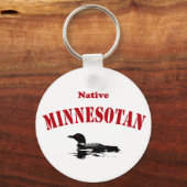 Native Minnesotan Sleutelhanger (Voorkant)