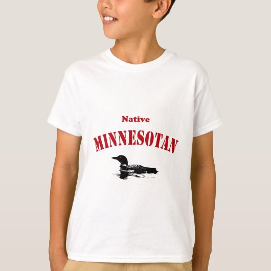 Native Minnesotan T-shirt (Voorkant)