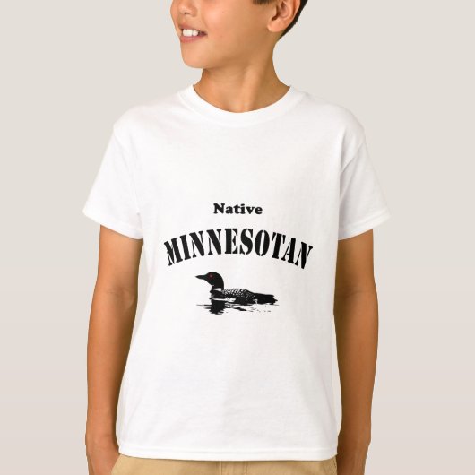 Native Minnesotan T-shirt (Voorkant)