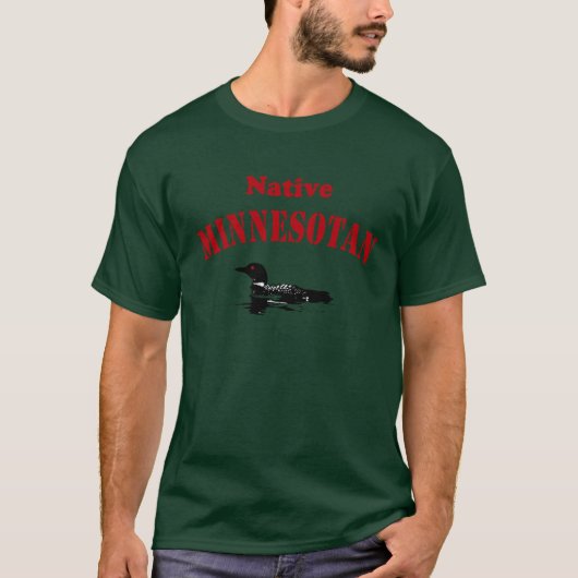 Native Minnesotan T-shirt (Voorkant)