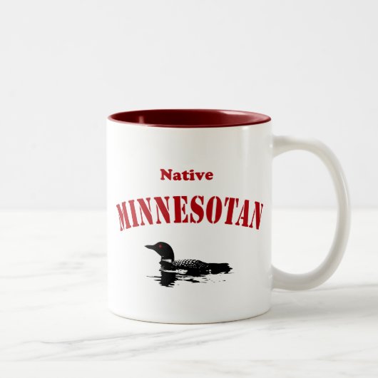Native Minnesotan Tweekleurige Koffiemok (Rechts)
