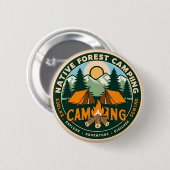 Native Mountain Camping Ronde Button 5,7 Cm (Voorkant /achterkant)