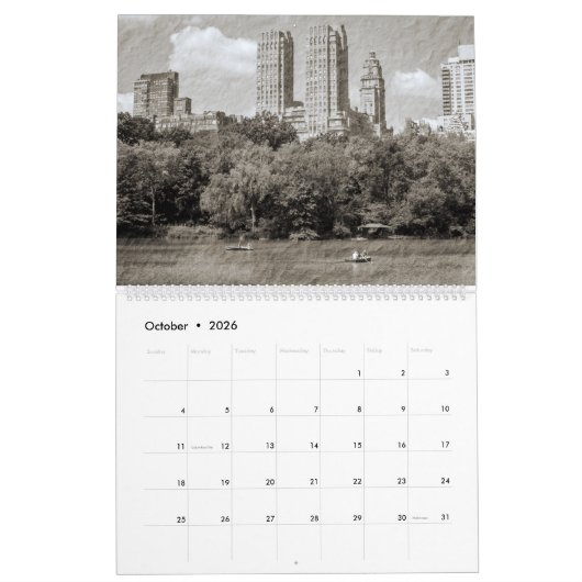 Native New Yorker 2025 Kalender (Okt 2026)