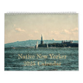Native New Yorker 2025 Kalender (Hoes)