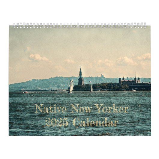 Native New Yorker 2025 Kalender (Hoes)