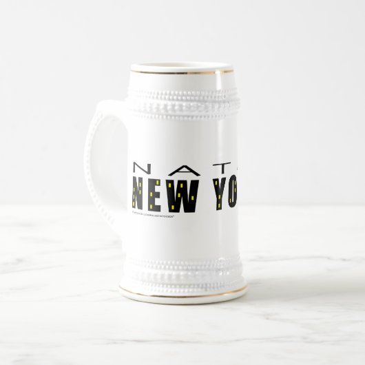 Native New Yorker Bierpul (Voorkant links)