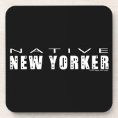 Native New Yorker Drankjes Onderzetter (Voorkant)