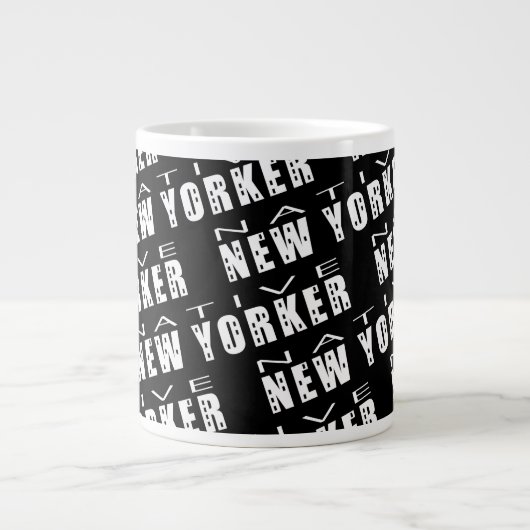 Native New Yorker Grote Koffiekop (Voorkant)
