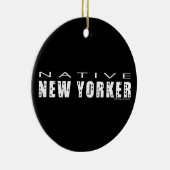 Native New Yorker Keramisch Ornament (Rechts)