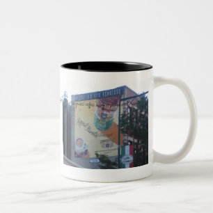 "Native New Yorker" koffie-Mok Tweekleurige Koffiemok