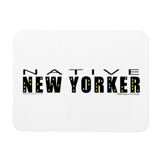 Native New Yorker Magneet (Horizontaal)