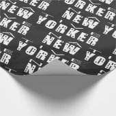 Native New Yorker Patroon Cadeaupapier (Hoek)