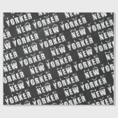 Native New Yorker Patroon Cadeaupapier (Vlak)