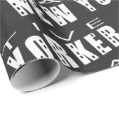 Native New Yorker Patroon Cadeaupapier (Rol Hoek)