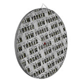 Native New Yorker Patroon Dartbord (Voorkant Links)