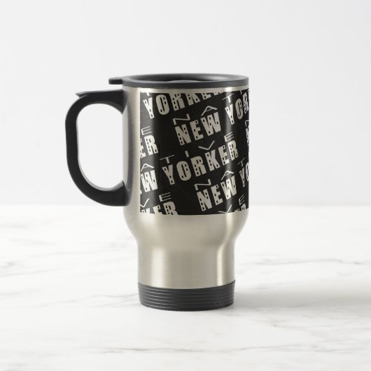 Native New Yorker Patroon Reisbeker (Links)