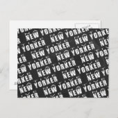Native New Yorker Pattern Briefkaart (Voorkant / Achterkant)