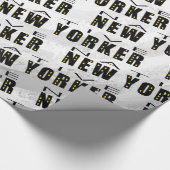 Native New Yorker Pattern Cadeaupapier (Hoek)
