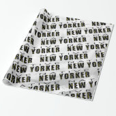 Native New Yorker Pattern Cadeaupapier (Uitgerold)