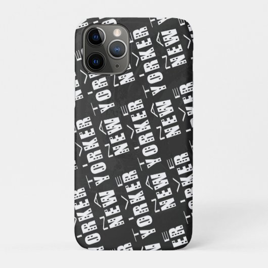 Native New Yorker Pattern Case-Mate iPhone Case (Achterkant)