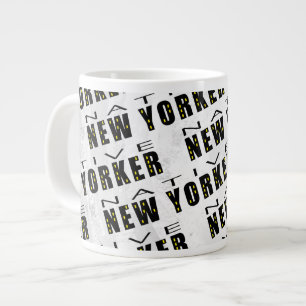 Native New Yorker Pattern Grote Koffiekop